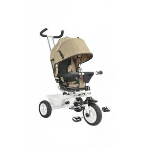 Tricicleta cu sezut reversibil Bebe Royal Paris Crem imagine