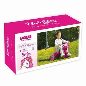 Prima mea tricicleta roz Unicorn imagine