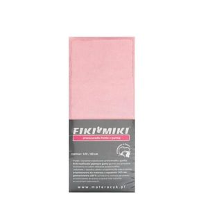 Cearsaf cu elastic din frotir roz 120x60 cm imagine