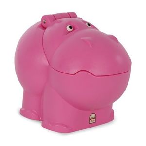 Cutie depozitare jucarii Hippo Toy Box Pink imagine