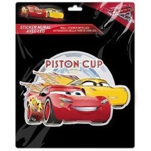 Sticker de perete cu led Cars Piston Cup SunCity imagine