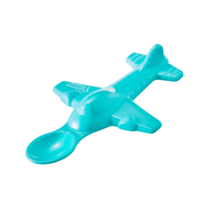 Set lingurite sub forma de avion Tommee Tippee baieti 4luni+2 buc turquoise imagine