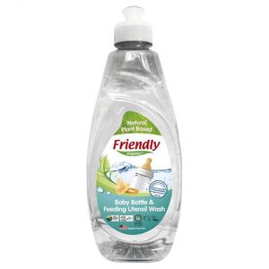 Detergent vase si biberoane fara miros Friendly Organic, 414ml imagine