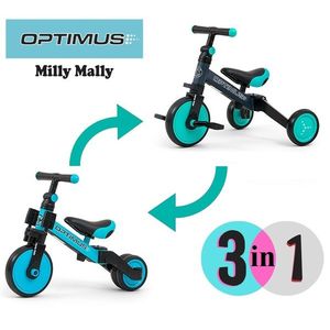 Tricicleta transformabila 3 in 1 Optimus Mint imagine