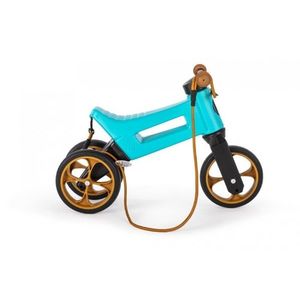 Bicicleta fara pedale 2 in 1 Funny Wheels Rider SuperSport Aqua imagine