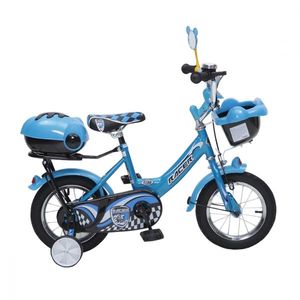 Bicicleta pentru copii cu roti ajutatoare 12inch Racer Blue imagine