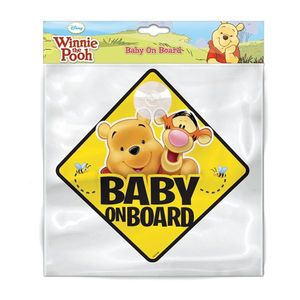 Semn de avertizare Baby on Board Winnie the Pooh Seven SV9625 imagine