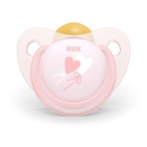 Suzeta Nuk Baby Rose latex M1 love 0-6 luni imagine