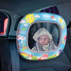 Oglinda muzicala auto pentru supraveghere copil Benbat Forest Fun imagine