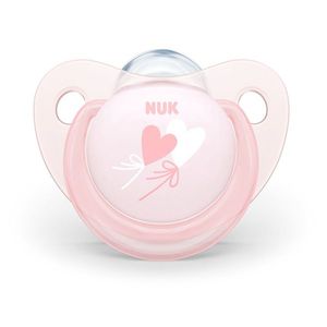 Suzeta Nuk Baby Rose Silicon M1 Baloane 0-6 luni imagine
