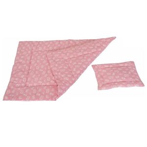 Lenjerie Crown Pink 3 piese 120x60 imagine