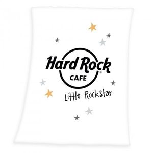 Patura pentru bebelusi Herding Soft Peach Hard Rock Cafe 75 x 100 cm imagine