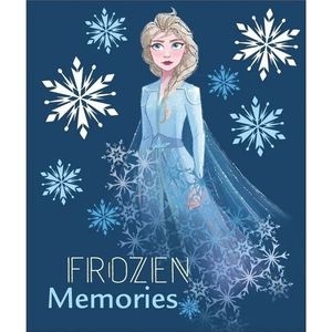 Paturica copii Frozen Memories 120 x 140 cm SunCity albastru imagine