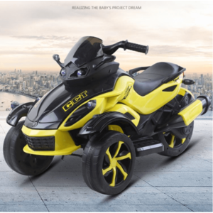 Motocicleta electrica cu lumini Nichiduta Gallop Yellow imagine