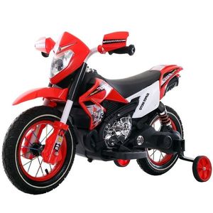 Motocicleta electrica cu roti gonflabile Nichiduta Super Moto Red imagine