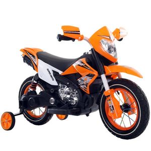 Motocicleta electrica cu roti gonflabile Nichiduta Super Moto Orange imagine