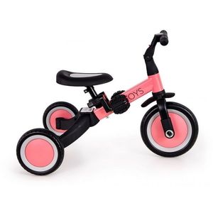 Tricicleta echilibru cu pedale Ecotoys 4 in 1 roz imagine