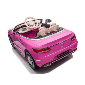 Masinuta electrica Mercedes Maybach S650 Cabriolet Pink imagine