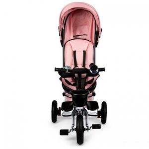 Tricicleta cu sezut rotativ Ecotoys JM-068-17 roz pudra imagine