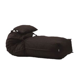 Fotoliu Pufrelax Yoga XL cu perna Dark Chocolate Gama Premium Textil umplut cu fulgi de burete memory mix imagine