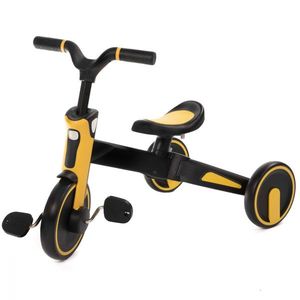 Tricicleta Uonibay 3 in 1 pliabila Yellow imagine