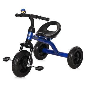 Tricicleta pentru copii A28 roti mari Blue Black imagine