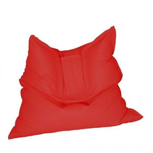 Fotoliu mare magic pillow panama red pretabil si la exterior umplut cu perle polistiren imagine