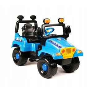 Masinuta Jeep cu pedale pentru copii 95 x 50 x 66 cm albastru imagine