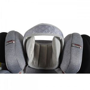 Protectie cap ergonomica pentru scaun auto Cangaroo Shelter New Grey imagine