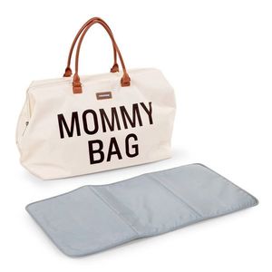 Geanta de infasat Mommy Bag ecru Childhome imagine