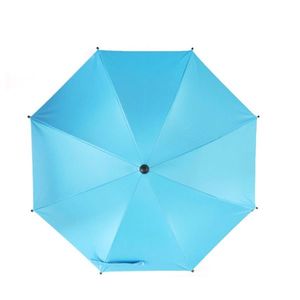 Umbrela pentru carucior albastru 75cm imagine