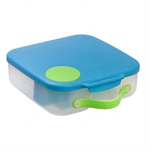 Caserola compartimentata Lunchbox b.box albastru cu verde imagine