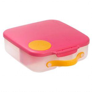 Caserola compartimentata Lunchbox b.box roz cu portocaliu imagine