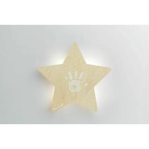 Lampa de veghe cu amprenta Baby Art Wooden imagine