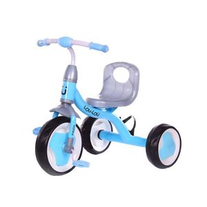 Tricicleta pentru copii KikkaBoo cu suport sticluta apa Paddi Albastru imagine
