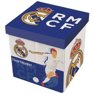 Taburet pentru depozitare jucarii Real Madrid CF imagine