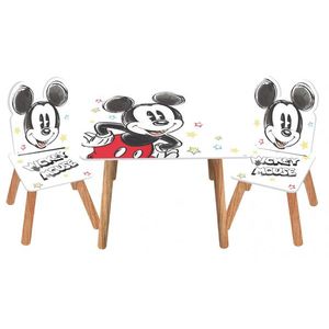 Set masuta si 2 scaunele Mickey imagine