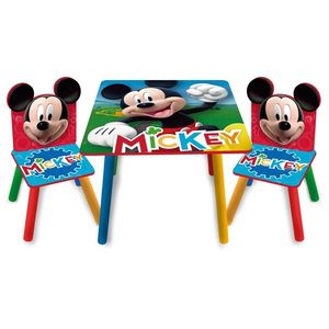 Set masuta si 2 scaunele Mickey Mouse Clubhouse imagine
