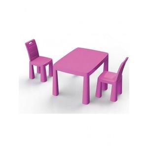 Set masa copii si scaune 04683 roz imagine