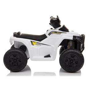 ATV Quad electric pentru copii XH116 LeanToys 5702 alb-negru imagine