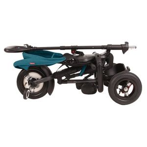 Tricicleta cu roti de cauciuc Qplay Rito Rubber Albastru Deschis imagine