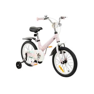 Bicicleta 16 inch Makani cu roti ajutatoare si cadru din magneziu Ostria Pink imagine