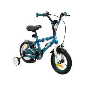Bicicleta 12 inch Makani cu roti ajutatoare Windy Blue imagine