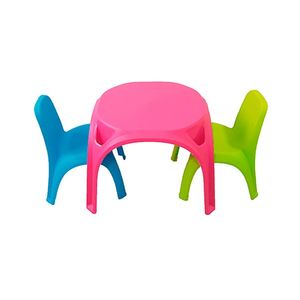 Set masa+2 scaunele cu spatar copii Keter imagine