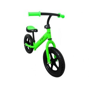 Bicicleta fara pedale cu roti din spuma Eva R-Sport R7 verde imagine