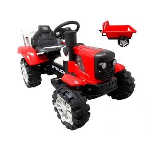 Tractor electric pentru copii C2 R-Sport rosu imagine