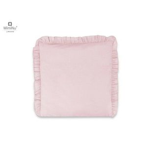 Perna clasica de dormit MimiNu cu husa detasabila din bumbac 40x40 cm Royal powder pink imagine