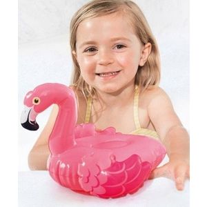 Jucarie gonflabila pentru piscina sau cada Intex 58590 flamingo roz 30 cm imagine