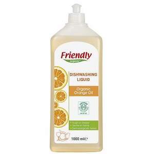 Detergent de vase cu portocale Friendly Organic 1000 ml imagine