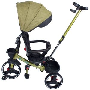 Tricicleta pliabila Impera Kidscare scaun rotativ copertina de soare maner pentru parinti kaki imagine